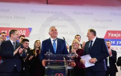 УБЈЕДЉИВА ПОБЈЕДА СНСД-А: МИНИЋ ПРЕДСЈЕДНИК, ЦВИЈАНОВИЋЕВОЈ НОВИ МАНДАТ